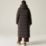 Regatta Eloria Womens Hooded Long Quilted Coat Dark Chocolate - ZB4 Size 8