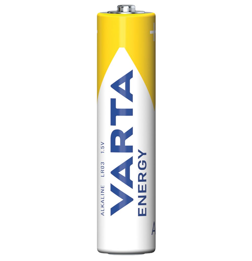 Varta Aaa Alkaline Battery, For Remote, Model Name/Number: LR03 at