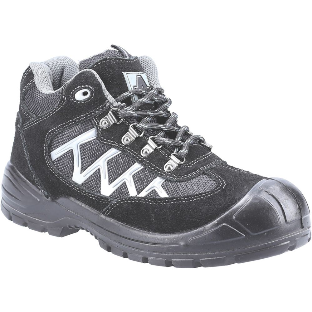 Amblers 255 Safety Boots Black Size 5 - Screwfix