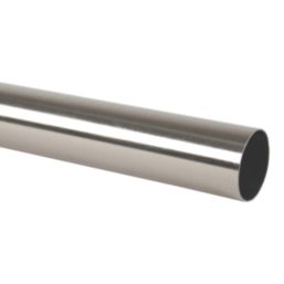 Essentials Tube Brushed Nickel 1220mm x 25mm