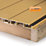 Alupave  Fire Full-Seal Flat Roof & Deck Board Sand 148mm x 2m
