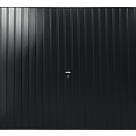 Gliderol Vertical 8' x 6' 6" Non-Insulated Frameless Steel Up & Over Garage Door Jet Black