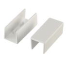 Deta TTE  Trunking Couplers 16mm x 16mm 2 Pack