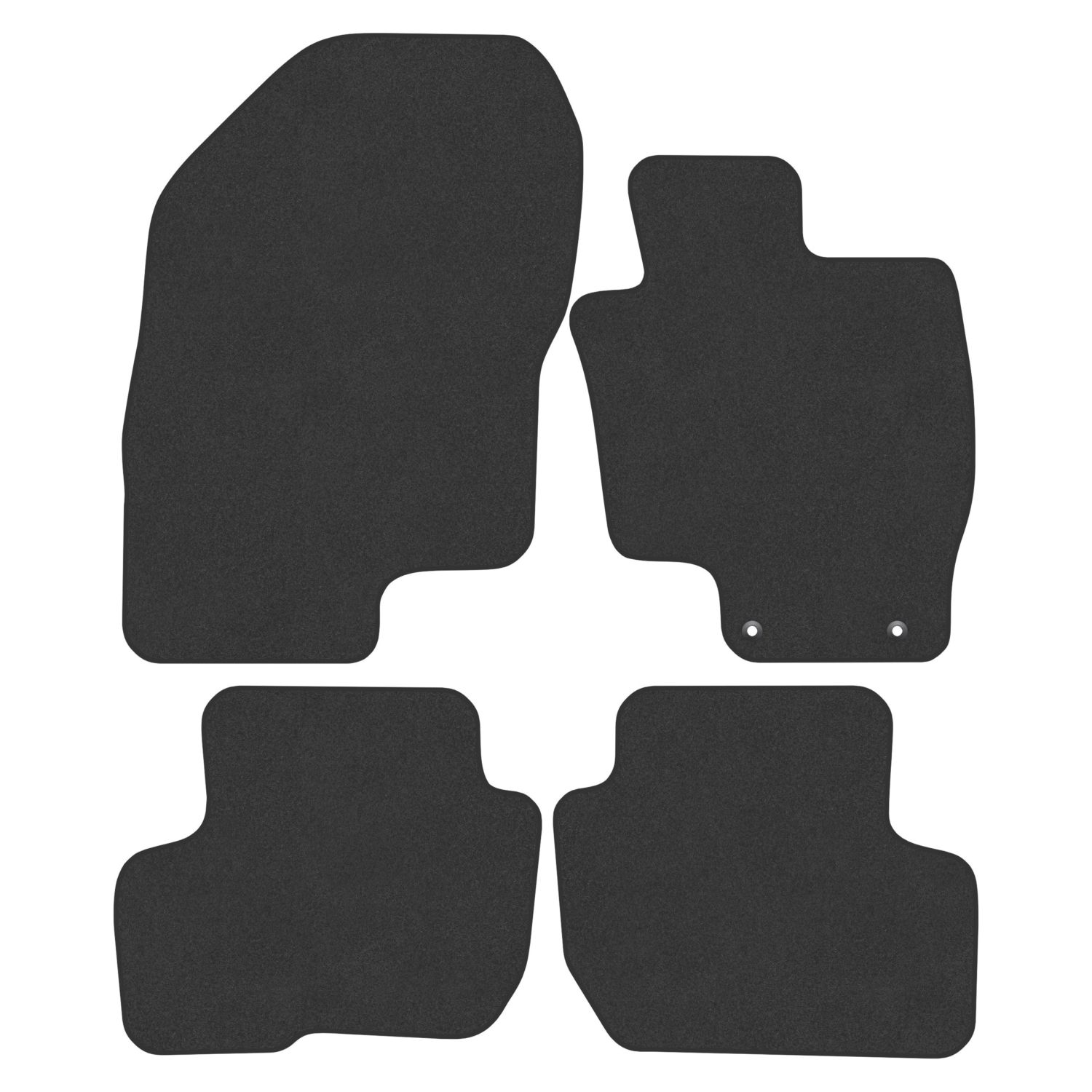Car Mat Co. Mitsubishi Outlander PHEV 2014 - 2021 Carpet & Rubber Car Mats 4 Piece Set (753VV)
