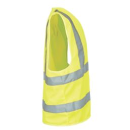 Site Rushton Hi-Vis Waistcoat Yellow Small / Medium 48" Chest