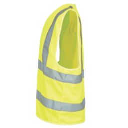 Site Rushton Hi-Vis Waistcoat Yellow Small / Medium 48" Chest