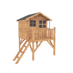Mercia Poppy 5' x 6' 6" (Nominal) Timber Playhouse with Tower