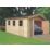 Shire Bradenham 13 ' 6"  x 14' 6" (Nominal) Apex Timber Garage