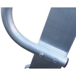 Lyte Aluminium 2.41m Silver 10 Step Podium Steps