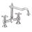 Bristan K BRSNK C Colonial Deck Mounted Bridge Mixer Kitchen Tap Chrome