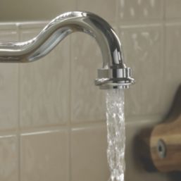 Bristan K BRSNK C Colonial Deck Mounted Bridge Mixer Kitchen Tap Chrome