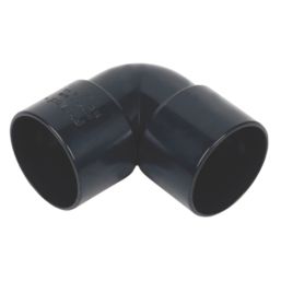 FloPlast Solvent Weld Bends 90° Black 32mm 5 Pack