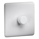 Knightsbridge  1-Gang 2-Way LED Dimmer  White