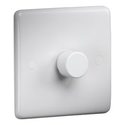 Knightsbridge  1-Gang 2-Way LED Dimmer  White