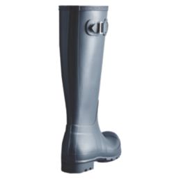 Hunter Original Tall Size 12  Navy Non Safety Wellies