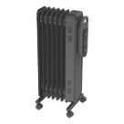 Blyss  1500W Electric Portable Oil-filled Radiator Black