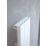 Kudox AluLite Flat 1800mm x 280mm 2337BTU White Vertical Designer Radiator