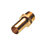 Hep2O  Brass Push-Fit Adapting Male Coupler 22mm x 3/4"