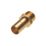 Hep2O  Brass Push-Fit Adapting Male Coupler 22mm x 3/4"