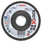 Bosch X-Lock Flap Disc 125mm 60 Grit