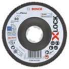 Bosch X-Lock Flap Disc 125mm 60 Grit