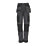 DeWalt Roseville Womens Work Trousers Grey/Black Size 8 31" L