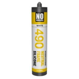 No Nonsense 490 Frame Sealant White 310ml