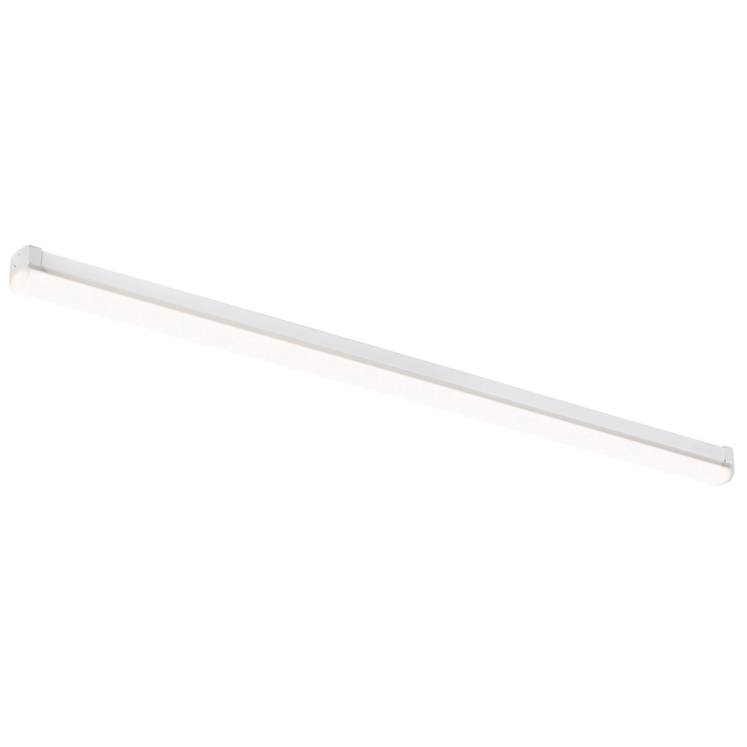 4lite Torre Single 6ft Maintained or Non-Maintained Emergency LED Batten With Microwave Sensor 30/60W 7900lm 230V (754VG)
