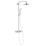 Grohe Euphoria SmartControl 260 Mono  HP Rear-Fed Exposed Chrome Thermostatic Shower System