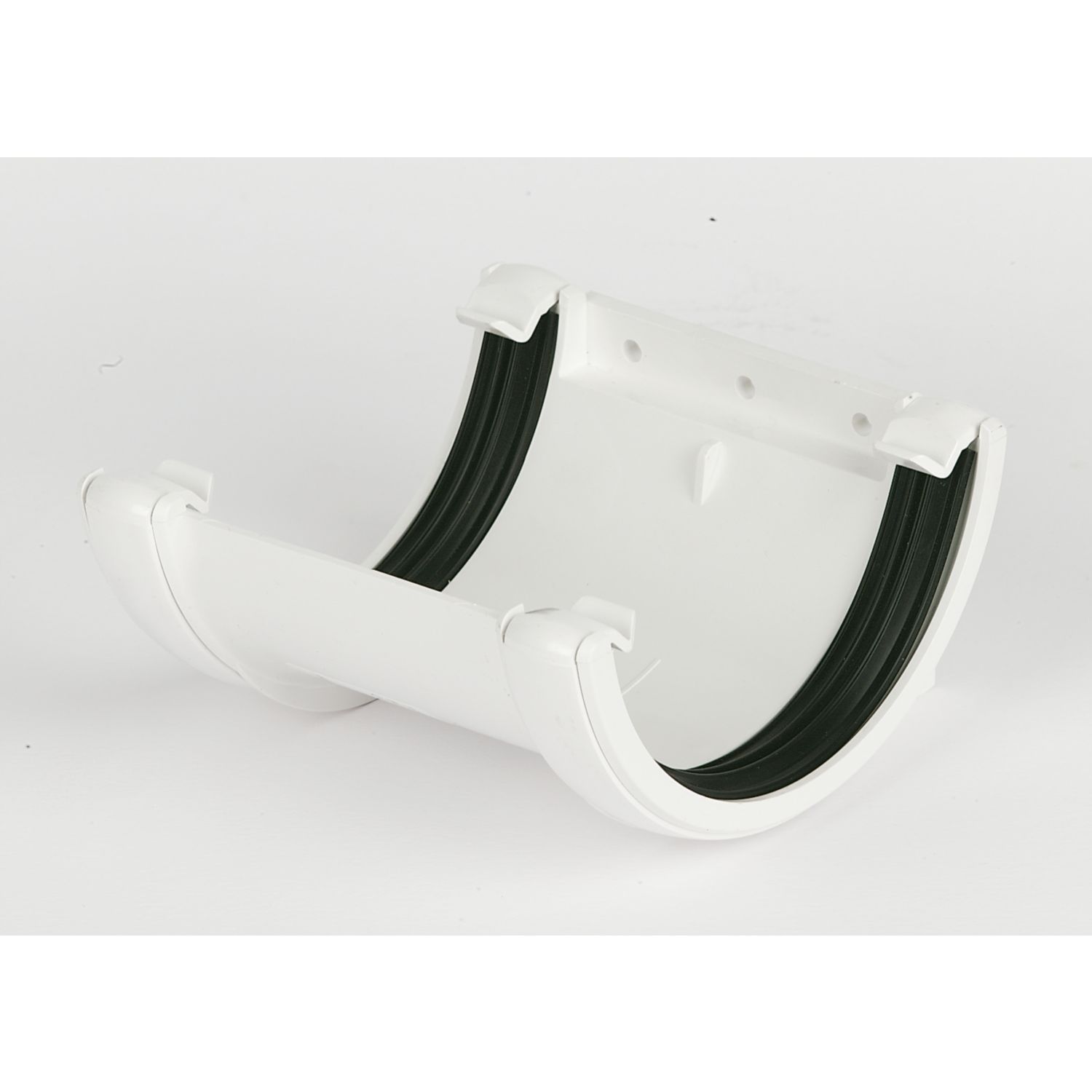 FloPlast uPVC Half Round Union Bracket White 112mm (75570)