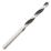 Straight Shank  Brad Point Wood Drill Bit 6mm x 93mm