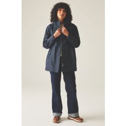 Regatta Brielly Waterproof Womens Jacket Navy Size 8