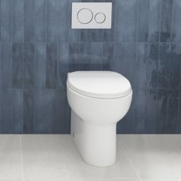 Soft-Close Back-to-Wall Pan with Seat