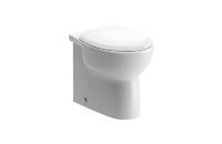Image of a back to wall toilet