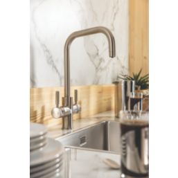 Streame by Abode Hemista 4-in-1 Boiling Mono Mixer Brushed Nickel