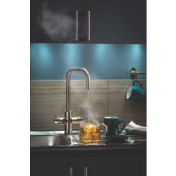 Streame by Abode Hemista 4-in-1 Boiling Mono Mixer Brushed Nickel