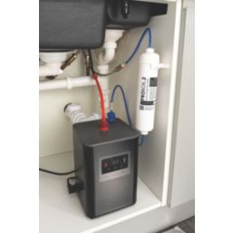 Streame by Abode Hemista 4-in-1 Boiling Mono Mixer Brushed Nickel