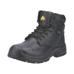 Amblers AS303C Metal Free   Safety Boots Black Size 8