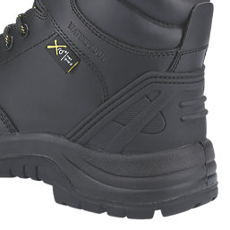 Amblers AS303C Metal Free   Safety Boots Black Size 8