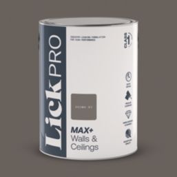 LickPro Max+ 5Ltr Brown 03 Eggshell Emulsion  Paint