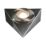 Robus Royal Triangular LED Cabinet Light Brushed Chrome 3.3W 270lm
