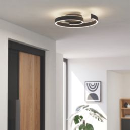 Eglo Andabaia-Z LED Smart Ceiling Light Black 37W 4450lm
