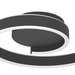Eglo Andabaia-Z LED Smart Ceiling Light Black 37W 4450lm