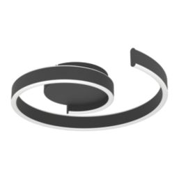 Eglo Andabaia-Z LED Smart Ceiling Light Black 37W 4450lm