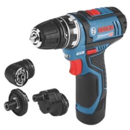 Bosch GSR 12-15 FC4 12V 2 x 2.0Ah Lithium CoolPack  Cordless Flexi-Click Screwdriver