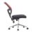 Nautilus Designs Nexus  Medium Back Task/Operator Chair Red