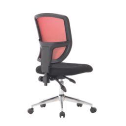 Nautilus Designs Nexus  Medium Back Task/Operator Chair Red