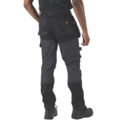 Site Brochman Stretch Holster Pocket Trousers Black/Grey 36" W 32" L