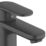 Hansgrohe Vernis Blend 100 Matt Black 143mm Cloakroom Lever Mono Basin Mixer Tap