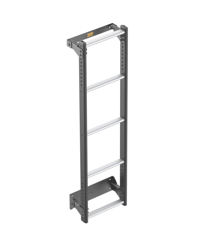 Van Guard  Ford Transit Custom 2012 on 5-Treads ULTI Rear Door Ladder for H1 1260mm